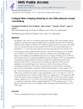 Cover page: Collagen fiber crimping following in vivo UVA-induced corneal crosslinking