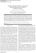 Cover page: Stochastic Model Predictive Control with Integrated Experiment Design for Nonlinear Systems