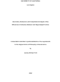 Cover page: Associative, Behavioral, and Computational Analysis of Sex Differences in Defensive Behavior and Hippocampal Function