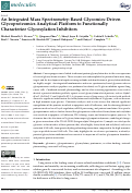 Cover page: An Integrated Mass Spectrometry-Based Glycomics-Driven Glycoproteomics Analytical Platform to Functionally Characterize Glycosylation Inhibitors