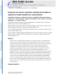 Cover page: Enhanced non-invasive respiratory sampling from bottlenose dolphins for breath metabolomics measurements