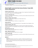 Cover page: Mental Health Conservatorship Among Homeless People With Serious Mental Illness