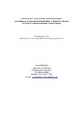 Cover page: Contesting Governance in the Global Marketplace:  A Sociological Assessment of British Efforts to Build New Markets for NGO-Certified Sustainable Wood Products