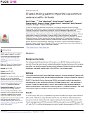 Cover page: Characterizing patient-reported outcomes in veterans with cirrhosis