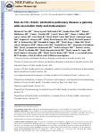 Cover page: Risk loci for chronic obstructive pulmonary disease: a genome-wide association study and meta-analysis