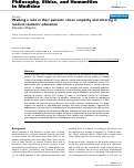 Cover page: Walking a mile in their patients' shoes: Empathy and othering in medical students' education