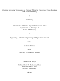 Cover page: Machine Learning Techniques in Nuclear Material Detection, Drug Ranking and Video Tracking