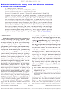 Cover page: Multiscale interaction of a tearing mode with drift wave turbulence: A minimal self-consistent model