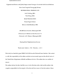 Cover page: Organizational Factors and Quality Improvement Strategies Associated With Lower Radiation Dose From CT Examinations