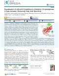 Cover page: Reevaluation of a Bicyclic Pyrazoline as a Selective 15-Lipoxygenase V‑Type Activator Possessing Fatty Acid Specificity