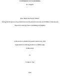 Cover page: How Much Do Parents Matter? Testing the Reciprocal Association between Parental Involvement and Children's Educational Trajectories among Native and Immigrant Families