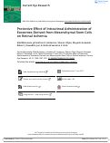 Cover page: Protective Effect of Intravitreal Administration of Exosomes Derived from Mesenchymal Stem Cells on Retinal Ischemia