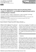 Cover page: The Model of Emissions of Gases and Aerosols from Nature version 2.1 (MEGAN2.1): an extended and updated framework for modeling biogenic emissions