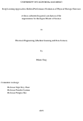 Cover page: Deep Learning Approach to Skeletal Performance Evaluation of Physical Therapy Exercises