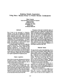 Cover page: Modeing Melodic Expectation: Using Three "Musical Forces" to Predict Melodic Continuations