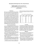 Cover page: Recognizing Facial Expressions with a Neural Network