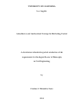 Cover page: Antiadhesive and Antibacterial Coatings for Biofouling Control