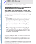 Cover page: Doppler endoscopic probe as a guide to risk stratification and definitive hemostasis of peptic ulcer bleeding