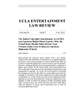 Cover page: The Indian Copyright (Amendment) Act of 2012 and American Digital Music Exports: Why the United States Should Make Stricter Anti-Circumvention Laws in India an American Diplomatic Priority