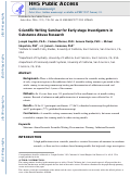 Cover page: Scientific Writing Seminar for Early-Stage Investigators in Substance Abuse Research