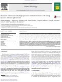 Cover page: Monazite response to ultrahigh-pressure subduction from U–Pb dating by laser ablation split stream