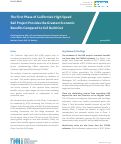 Cover page: The First Phase of California’s High-Speed Rail Project Provides the Greatest Economic Benefits Compared to Full Build Out