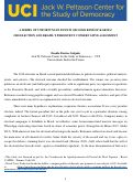 Cover page: A Series of Unfortunate Events or Some Karma? 2018 &nbsp;Election and Brazil's Persistent Conservative Alignment