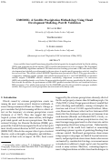 Cover page: LMODEL: A Satellite Precipitation Methodology Using Cloud Development Modeling. Part II: Validation