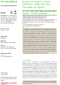 Cover page: Decoding the dynamics of dental distributions: insights from shark demography and dispersal