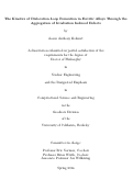 Cover page: The Kinetics of Dislocation Loop Formation in Ferritic Alloys Through the Aggregation of Irradiation Induced Defects