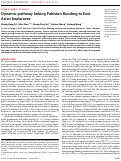 Cover page: Dynamic pathway linking Pakistan flooding to East Asian heatwaves.