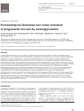 Cover page: Frontotemporal dementia nonsense mutation of progranulin rescued by aminoglycosides