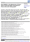 Cover page: How Reliable is the Assessment of Fusion Status Following ACDF Using Dynamic Flexion-Extension Radiographs?