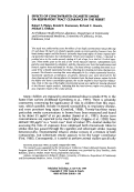 Cover page: Effects of Concentrated Cigarette Smoke on Respiratory Tract Clearance in the Ferret