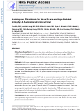 Cover page: Autologous fibroblasts for vocal scars and age‐related atrophy: A randomized clinical trial