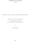 Cover page: Identification and Control of a Magnetic Bearing System for Boring Application