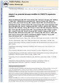 Cover page: Ataxin-2 as potential disease modifier in C9ORF72 expansion carriers