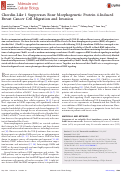 Cover page: Chordin-Like 1 Suppresses Bone Morphogenetic Protein 4-Induced Breast Cancer Cell Migration and Invasion.