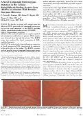 Cover page: A novel compound heterozygous mutation in the cellular retinaldehyde-binding protein gene (RLBP1) in a patient with retinitis punctata albescens