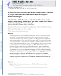 Cover page: A molecular transmission network of recent hepatitis C infection in people with and without HIV: Implications for targeted treatment strategies