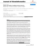 Cover page: Large scale study of multiple-molecule queries