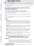 Cover page: Early Infection with Cytomegalovirus and Risk of Childhood Hematologic Malignancies