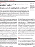 Cover page: Niche partitioning of a pathogenic microbiome driven by chemical gradients