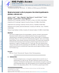 Cover page: Maternal prenatal cortisol programs the infant hypothalamic–pituitary–adrenal axis