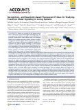 Cover page: Recognition- and Reactivity-Based Fluorescent Probes for Studying Transition Metal Signaling in Living Systems