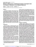 Cover page: Method for measurement of self-renewal capacity of clonogenic cells from biopsies of metastatic human malignant melanoma.