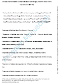 Cover page: Consensus recommendations for a standardized brain tumor imaging protocol for clinical trials in brain metastases