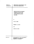 Cover page: Mixed Finite Element Formulations for Nonlinear Plates