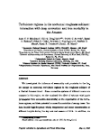 Cover page: Turbulence regimes in the nocturnal roughness sublayer: Interaction with deep convection and tree mortality in the Amazon