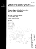 Cover page: Progress report of the 3rd generation ECR ion sources fabrication